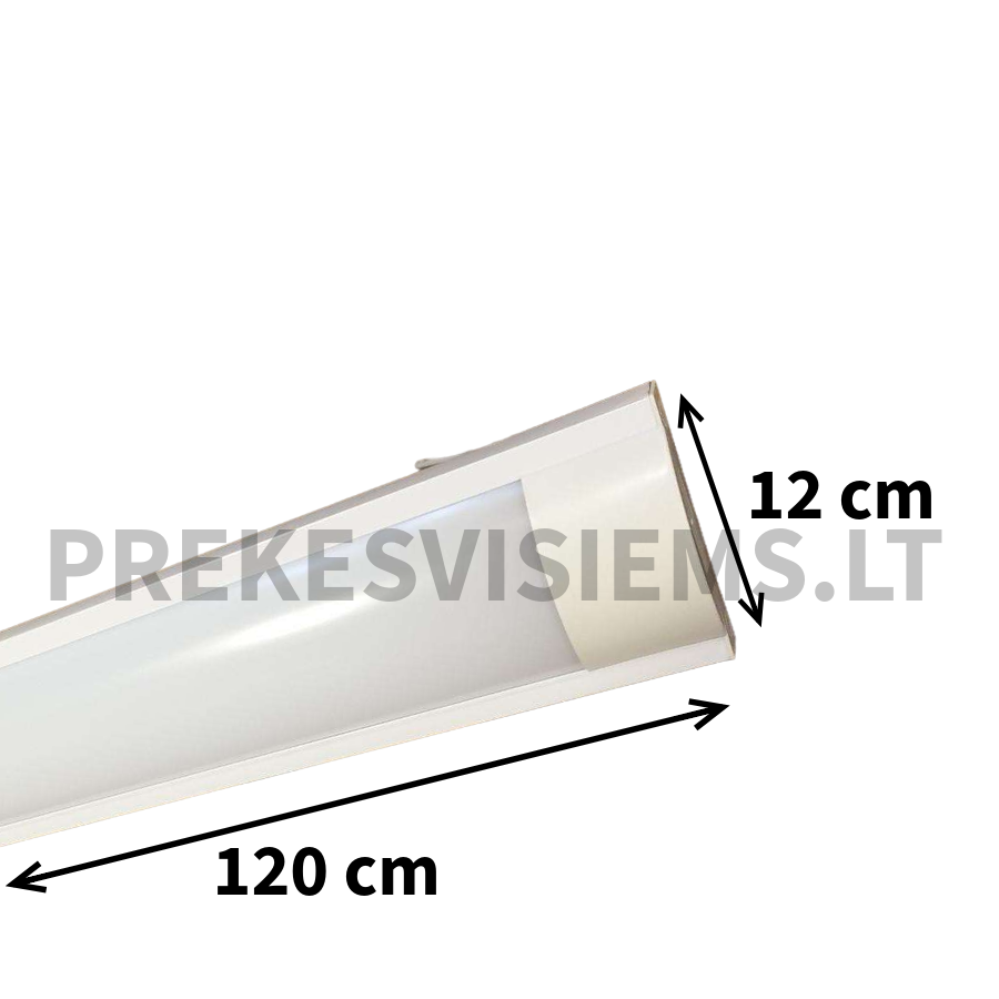 LED juostinis šviestuvas 120cm 6500K (Šaltai baltos spalvos) 1