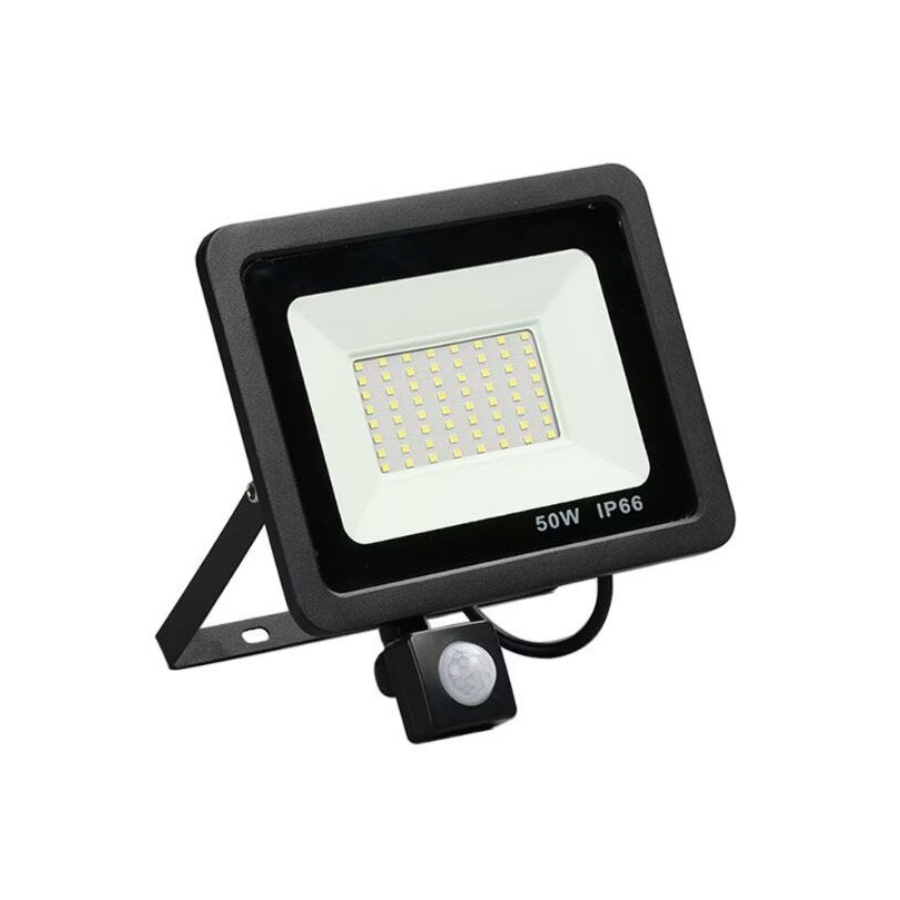 LED lauko šviestuvas 50W su judesio davikliu LED lauko šviestuvas 50W su judesio davikliu