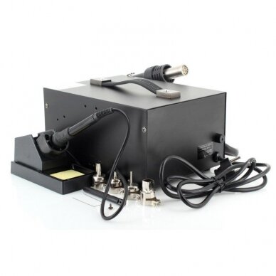 Litavimo stotelės karštu oru 700W Kraft&Dele, KD850 4 Litavimo stotelės karštu oru 700W Kraft&Dele, KD850 4