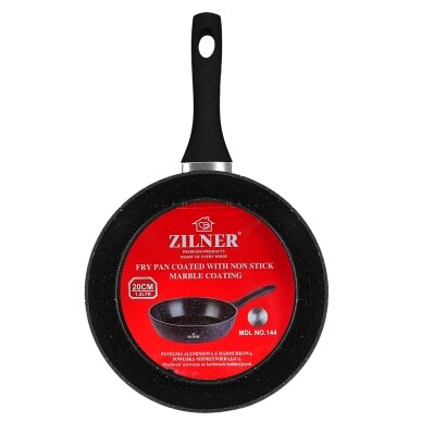 Marmurinė keptuvė 20 cm Zilner, ZL-7704 1 Marmurinė keptuvė 20 cm Zilner, ZL-7704 1
