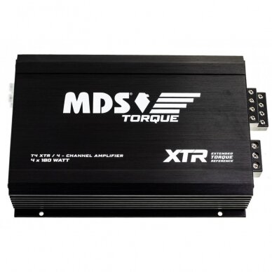 MDS Torque T4 XTR Automobilinis garso stiprintuvas 2