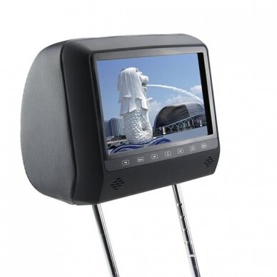 MH701BK-DV LCD DVD grotuvas-monitorius su atlošu 7” 1