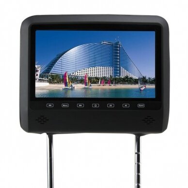 MH902BK-DV LCD DVD grotuvas-monitorius su atlošu 9”