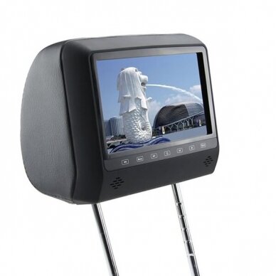 MH902BK-DV LCD DVD grotuvas-monitorius su atlošu 9” 1