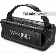 W-King D8 MINI nešiojama Bluetooth kolonėlė 30W - 5000mAh (juoda)