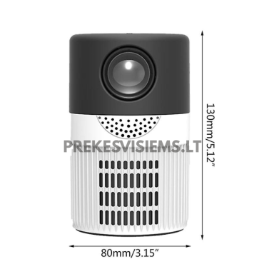 Mini LED projektorius YT400 – nešiojamas namų kino projektorius (1080p palaikymas) Mini LED projektorius YT400 – nešiojamas namų kino projektorius (1080p palaikymas)