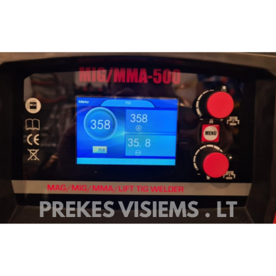 MIG/MMA-500 inverterinis suvirinimo aparatas (500A), BT-2205 8
