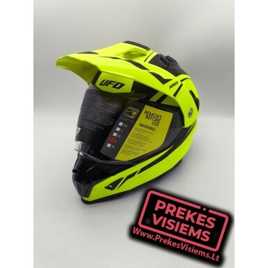 Motokroso šalmas UFO