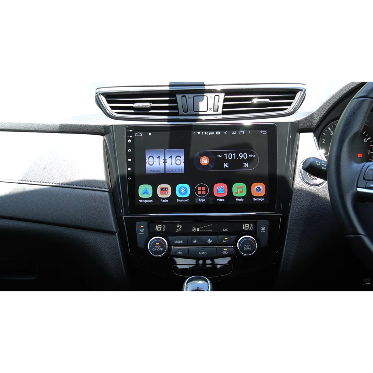 Nissan X-Trail 3/ Qashqai 2 2013-2022 android multimedija Nissan X-Trail 3/ Qashqai 2 2013-2022 android multimedija
