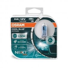 Osram lemputės, H4, COOL BLUE Intense, NextGen, 5000K 60/55W 64193