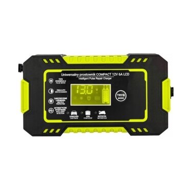 Impulsinis akumuliatoriaus įkroviklis 12/6V su LCD, KD1290