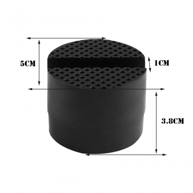 Padas guminis domkratui Ø51mm 4 Padas guminis domkratui Ø51mm 4