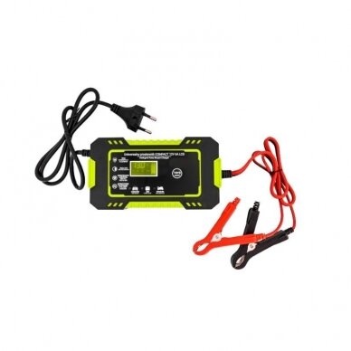 Impulsinis akumuliatoriaus įkroviklis 12/6V su LCD, KD1290 Impulsinis akumuliatoriaus įkroviklis 12/6V su LCD, KD1290
