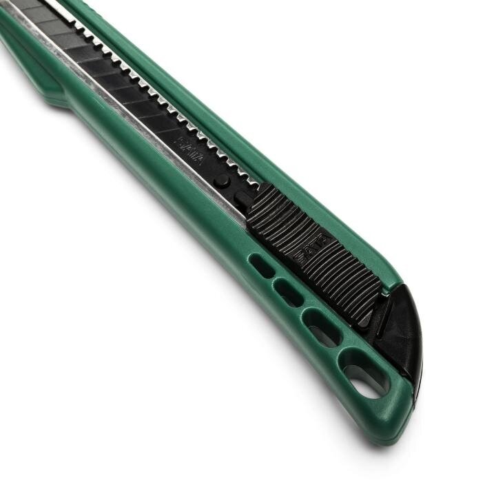 Peilis plastikine rankena su keičiama geležte 9x80mm 2 Peilis plastikine rankena su keičiama geležte 9x80mm 2
