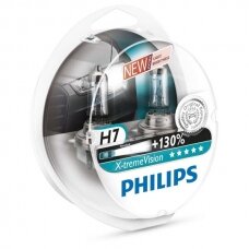 Philips lemputės X-Treme +130%, H7, 55W, DUO 12972XV+S2