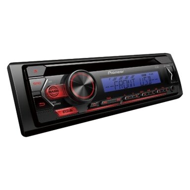 Pioneer, DEH-S120UBB CD RDS magnetola su USB, Aux įėjimu, FLAC