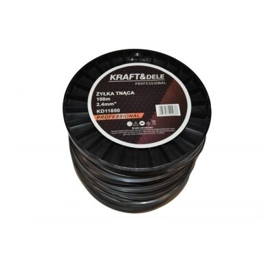 Pjovimo valas 2,5mm/100m. kvadratas sustiprintas KRAFTDELE KD11850