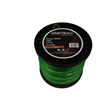 Pjovimo valas 2,7mm./100m. kvadratas KRAFTDELE KD11856