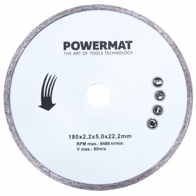 Elektrinės plytelių pjaustymo staklės PM-PDG-1800 9