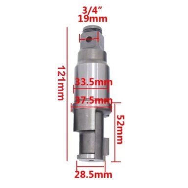 Pneumatinio veržliasukio 3/4" AT265 anvil Nr. 10. Atsarginė dalis.
