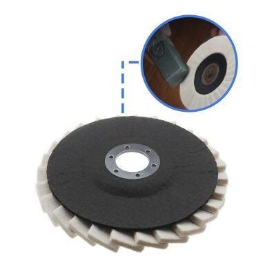 Poliravimo diskas 125mm Poliravimo diskas 125mm