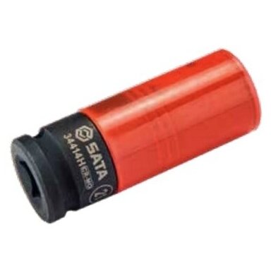 Prailginta smūginė galvutė 1/2'' 21mm plonasienė su apsauga