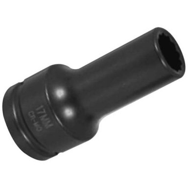 Prailginta smūginė galvutė 3/4" 12-kampė Prailginta smūginė galvutė 3/4" 12-kampė