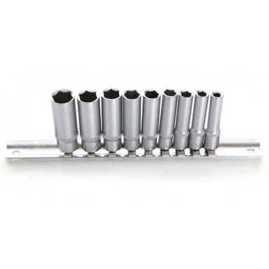 Prailgintų galvučių rinkinys 1/4" (9vnt) Prailgintų galvučių rinkinys 1/4" (9vnt)