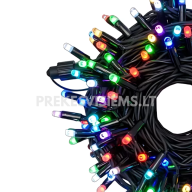PREMIUM 100 LED girlianda storais laidais (spalvota)