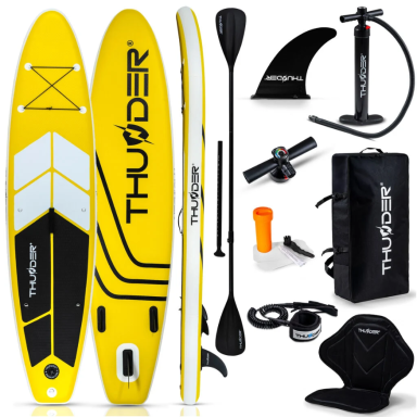 Pripučiama irklentė Thunder SUP Coast Yellow 320cm Pripučiama irklentė Thunder SUP Coast Yellow 320cm