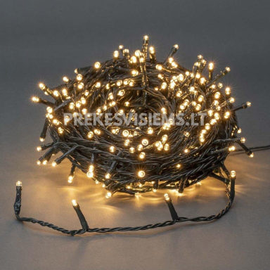 Profesionali lauko girlianda 300 LED 24m be Flash funkcijos