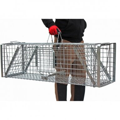 Dviejų durų humaniški spąstai „STRONG“ – 130×34×34 cm