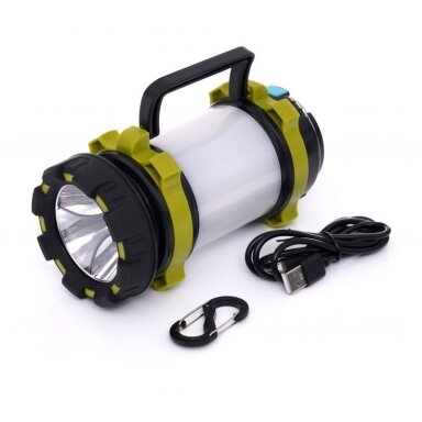 Prožektorius T6LED, 40SMD LED, 20RED LED turistinis KD1240 Prožektorius T6LED, 40SMD LED, 20RED LED turistinis KD1240