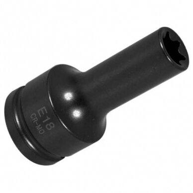 Prailginta smūginė galvutė 3/4" E-Torx 3