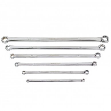 Prailgintų veržliarakčių E-torx galais rinkinys (6vnt) E6-E24 1 Prailgintų veržliarakčių E-torx galais rinkinys (6vnt) E6-E24 1