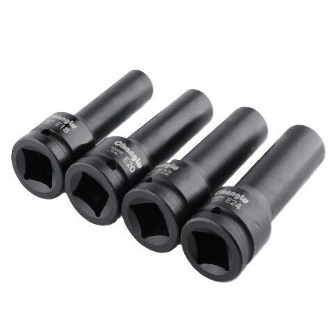 Prailginta smūginė galvutė 3/4" E-Torx 2