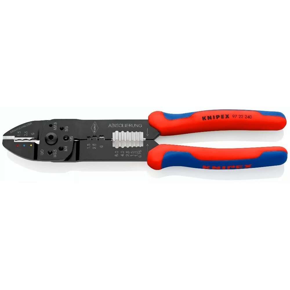 Replės laidų užspaudimui ir nuvalymui 240mm KNIPEX 2