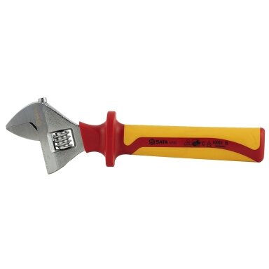 Reguliuojamas graduotas raktas 312mm izoliuotas VDE Reguliuojamas graduotas raktas 312mm izoliuotas VDE