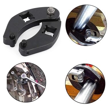 Reguliuojamas užmetamas raktas 1/2" Reguliuojamas užmetamas raktas 1/2"