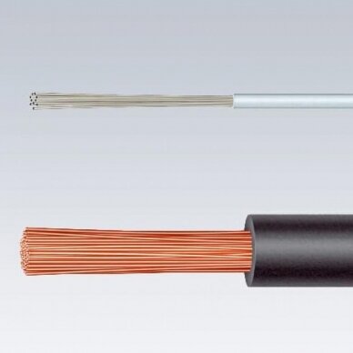 Replės laidų nuvalymui 180mm (0.2-6mm²) KNIPEX 5