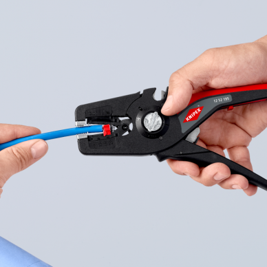 Replės laidų nuvalymui 195mm KNIPEX PreciStrip16 8 Replės laidų nuvalymui 195mm KNIPEX PreciStrip16 8