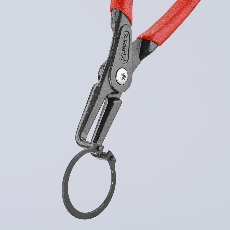 Replės išoriniams žiedams. Lenktos 210mm (Ø40-100mm) KNIPEX 4 Replės išoriniams žiedams. Lenktos 210mm (Ø40-100mm) KNIPEX 4