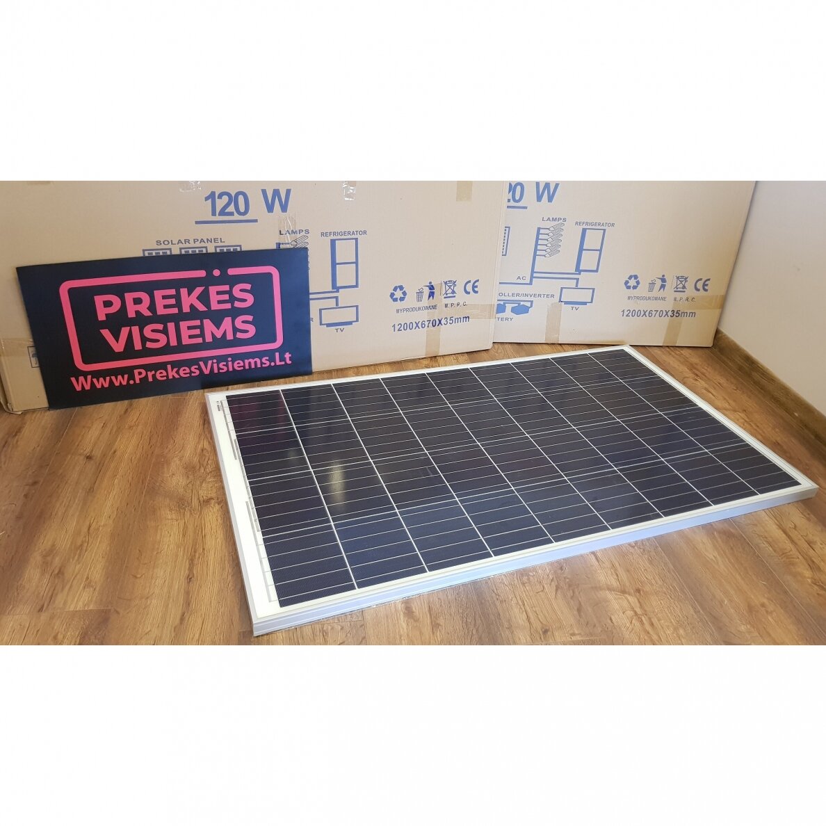 Saulės energijos plokštė 120W