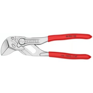 Santechninės replės-raktas KNIPEX su fiksavimu