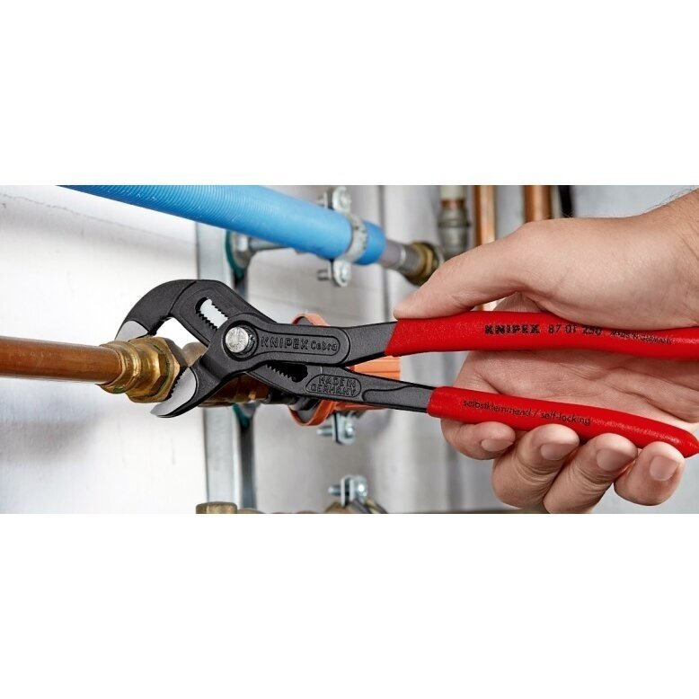 Santechninės replės KNIPEX Cobra su fiksavimu 2