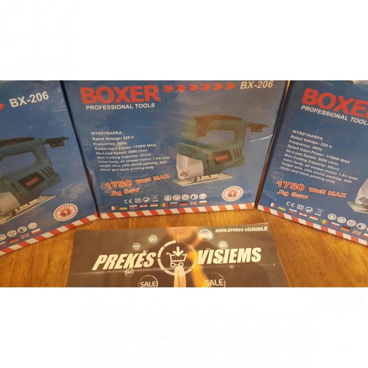 Siaurapjūklis Boxer BX-206 3