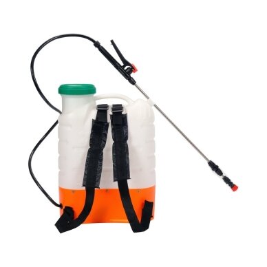 Slėginis purkštuvas su bakeliu 16l 12V 8000mAh 3 Slėginis purkštuvas su bakeliu 16l 12V 8000mAh 3