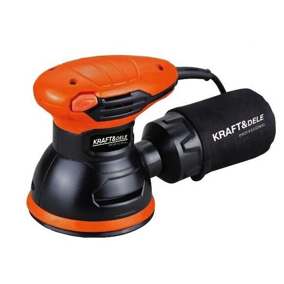 ŠLIFUOKLIS EKSCENTRINIS 1100W + DULKIŲ MAIŠAS (KD1684) ŠLIFUOKLIS EKSCENTRINIS 1100W + DULKIŲ MAIŠAS (KD1684)