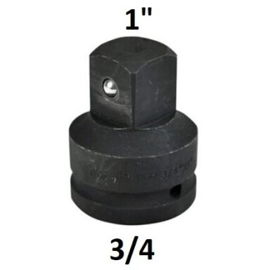 Smūginis adapteris 3/4"(F) - 1"(M) Smūginis adapteris 3/4"(F) - 1"(M)