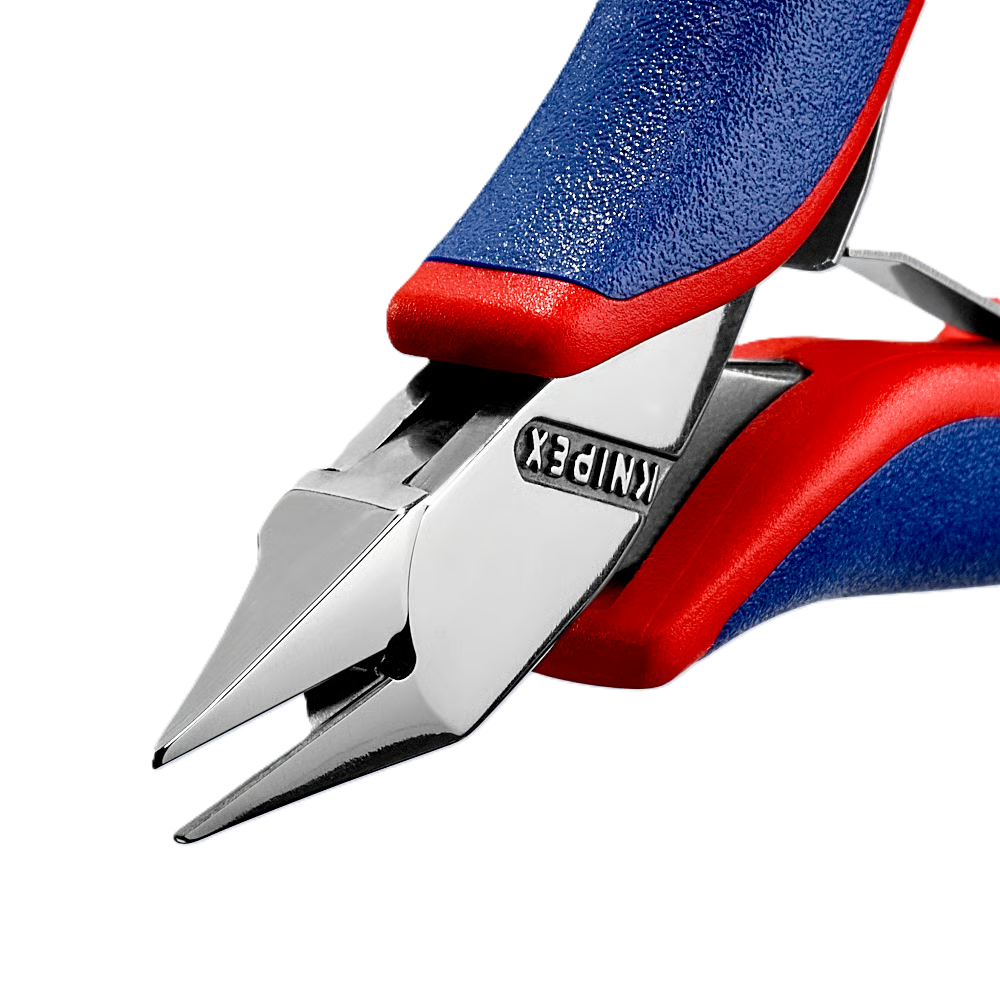 Šoninio kirpimo replės elektromechanikai 115mm KNIPEX 2 Šoninio kirpimo replės elektromechanikai 115mm KNIPEX 2
